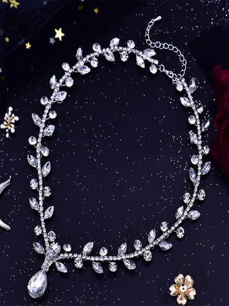 magnifique collier de luxe en perles pour mariage fête