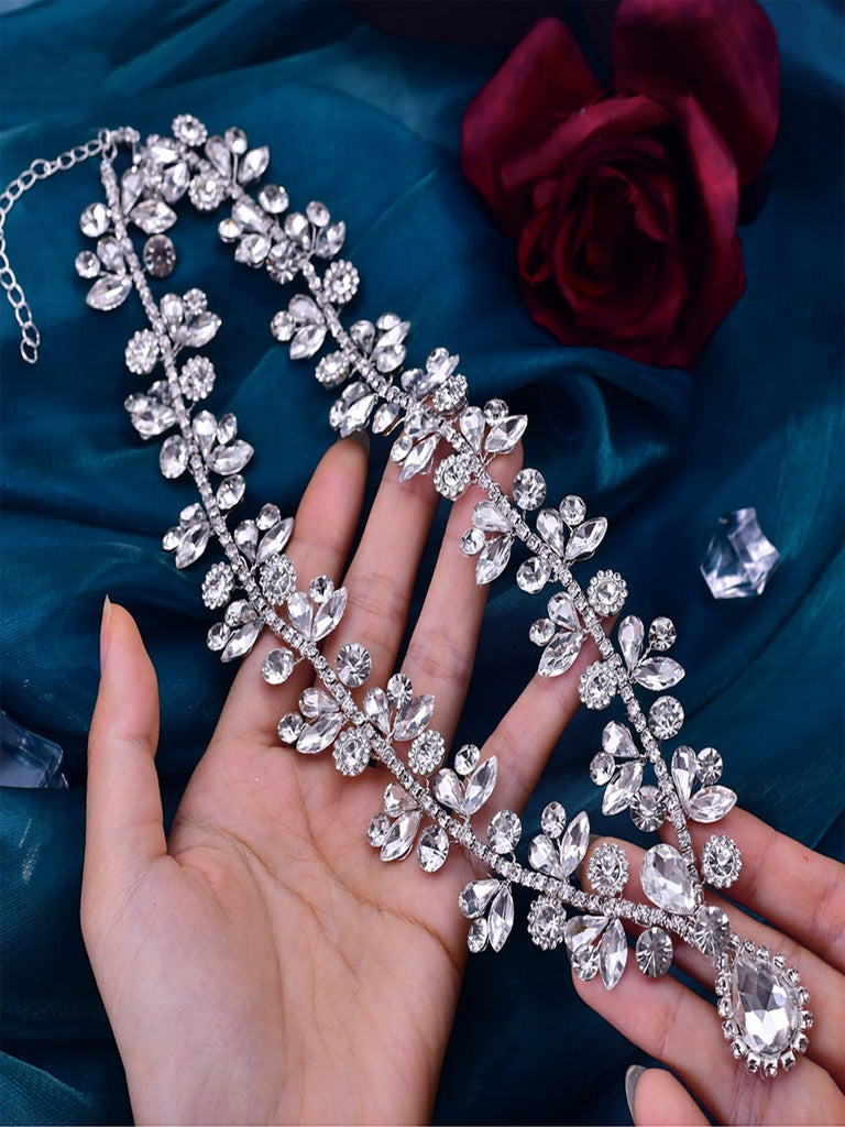 Magnifique collier de luxe en perles pour mariage bal