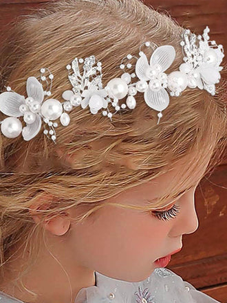 Coiffe de princesse en cristal et poire pour cheveux de mariage pour filles et femmes