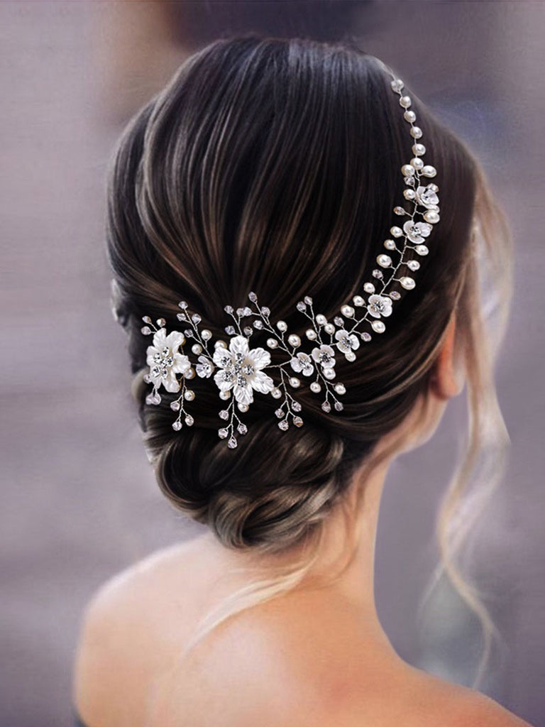 Sparkly Luxury Ladies Rhinestone Side Hair Accessories for Women, HP295