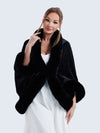 Faux Fur Shawl Wrap Stoles for Bridal Wedding Dresses