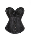 Corset Tops for Women, Bustier Shapewear Lingerie, Lace Waist Push Up Bodysuit