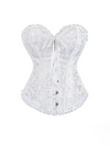 Corset Tops for Women, Bustier Shapewear Lingerie, Lace Waist Push Up Bodysuit