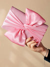 Pochettes à nœud pour femmes sac de soirée formel vintage en satin pour fête de mariage