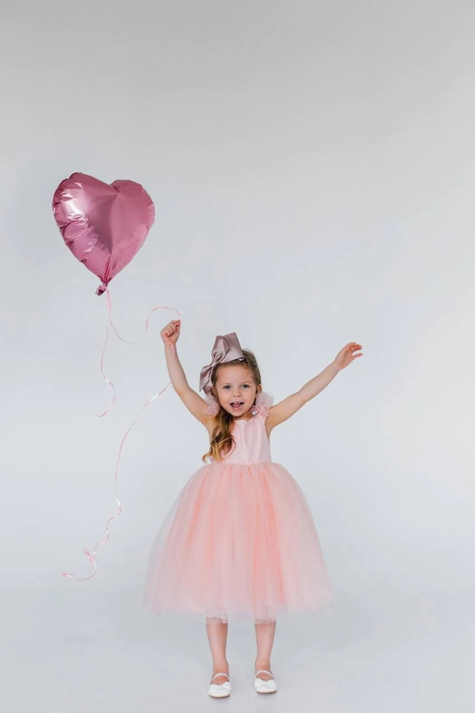 Robe d'anniversaire pour fille robe de demoiselle d'honneur anniversaire de princesse reine pour petite fille mignonne