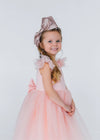 Robe d'anniversaire pour fille robe de demoiselle d'honneur anniversaire de princesse reine pour petite fille mignonne
