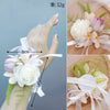 New Style Wedding Bridesmaids Wrist Flowers Girls Decorative Wrist Flowers , CG61497