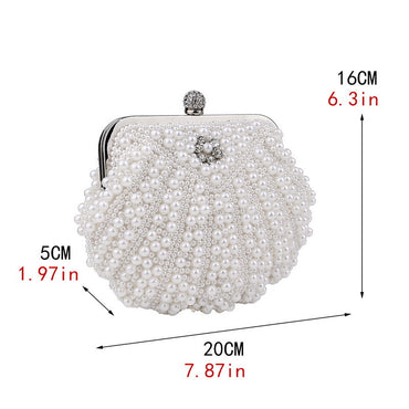 Wedding bridesmaid pearl evening bag ladies banquet dress evening bag fashion handbag