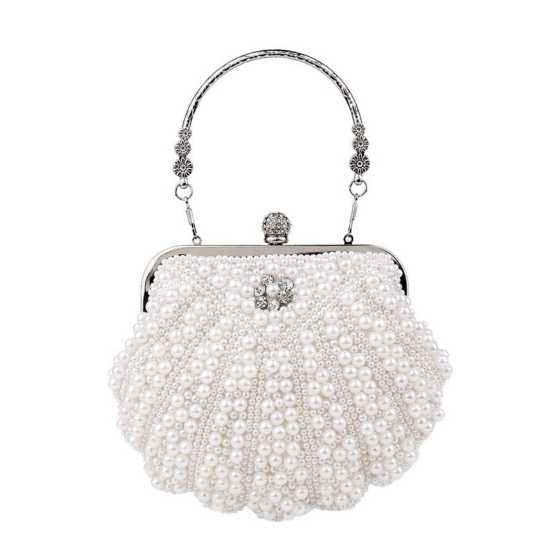 Wedding bridesmaid pearl evening bag ladies banquet dress evening bag fashion handbag