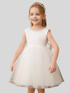 White Flower Girl Dress Toddler For Wedding Flowers Pageant Dress Evening Gowns Birthday Party Dresses