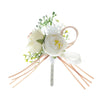 New Wedding Bridal Wrist Flower Handmade Artificial Men Corsage Rose Flower, SWH61440