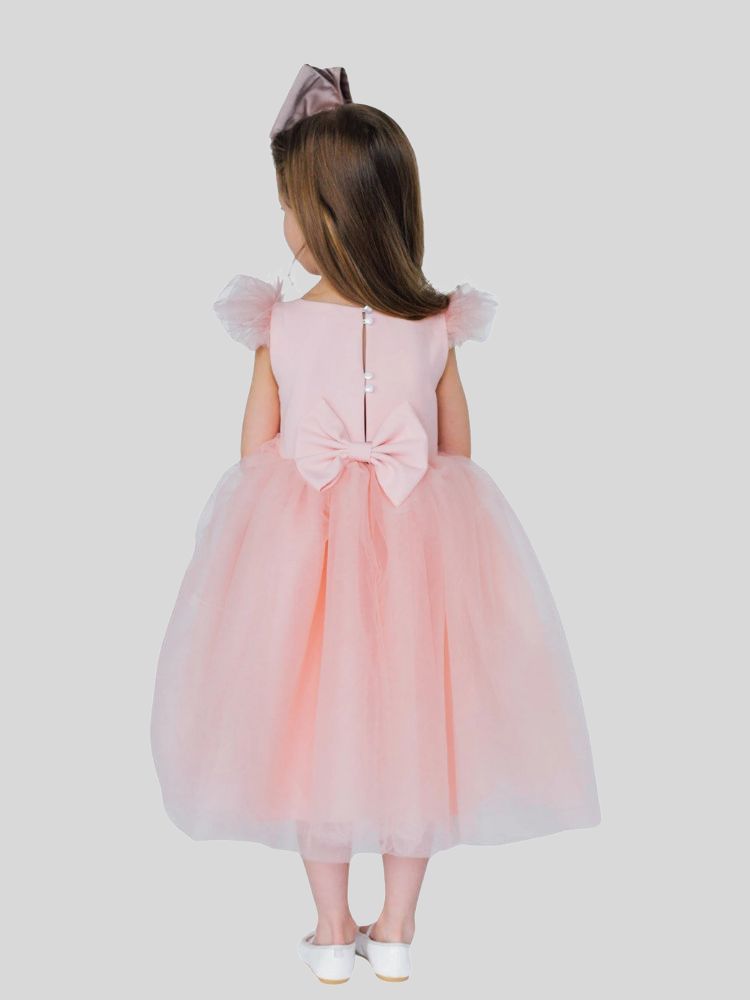 Robe d'anniversaire pour fille robe de demoiselle d'honneur anniversaire de princesse reine pour petite fille mignonne