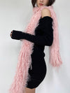 Faux Fur Special Occasion Scarf Shawl