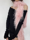 Faux Fur Special Occasion Scarf Shawl