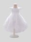 Nouvelles robes de princesse pour filles à fleurs pour mariages robes de concours de beauté pour enfants