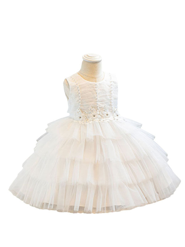 jolie robe de princesse pour mariage Robe de princesse à fleurs dégradées robes tutu pour filles