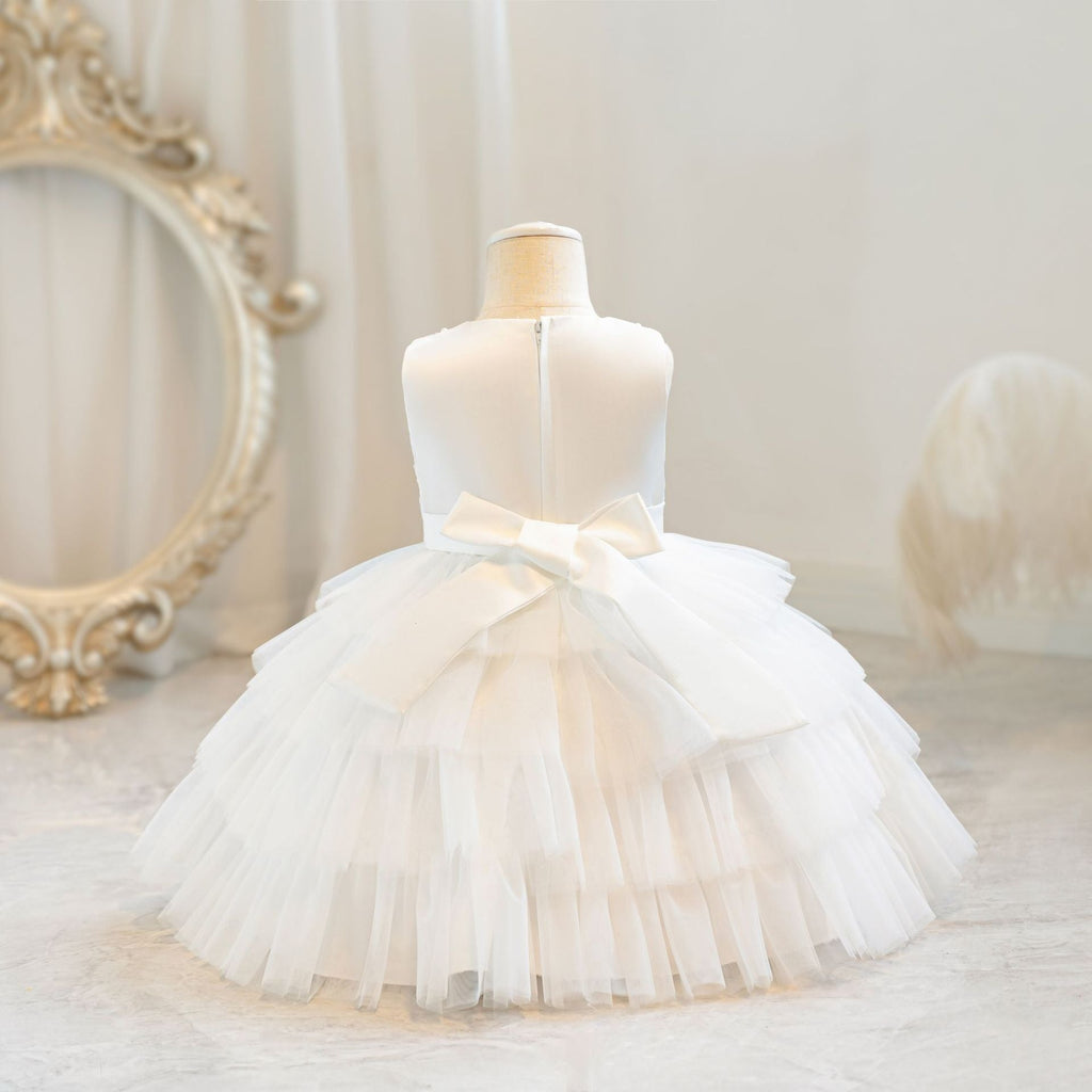 jolie robe de princesse pour mariage Robe de princesse à fleurs dégradées robes tutu pour filles