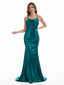 Sexy Mermaid Cowl Women Formal Liquid Metallic Maxi Dresses Online