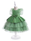 Robe de princesse élégante en satin de luxe pour filles robe de princesse délicate pour mariage
