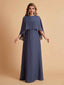 Elegant A-line Chiffon Long Sleeves Mother of the Brides Dresses Online