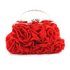 Handle rose bag evening bag bridal bag bridesmaid bag girls handbag crossbody bag