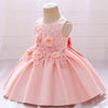 Robes de demoiselle d'honneur pour petites filles robes de fête pour filles élégante de soirée de bal d'anniversaire