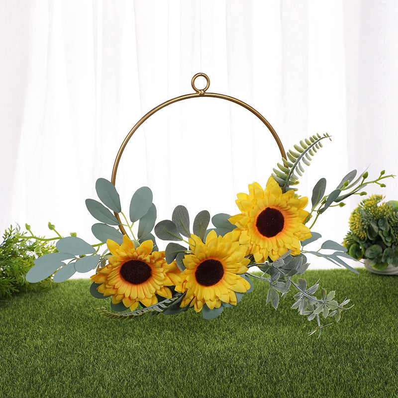 Simulation Sunflower Bouquet Bridal Bouquet Wedding Flowers, SPH5576