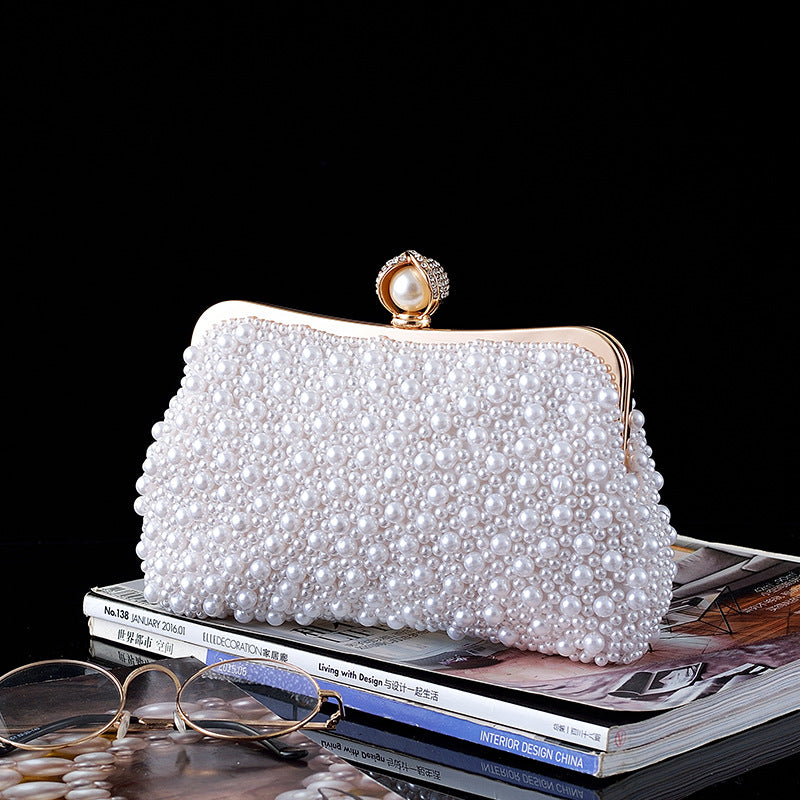 Pearl banquet bag dress bag crossbody small bag clutch handbag women's bag