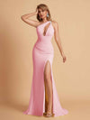 Robe sexy sirène à une épaule longueur au sol robe de soirée de mariée