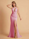 Robe sexy sirène à une épaule longueur au sol robe de soirée de mariée