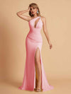 Robe sexy sirène à une épaule longueur au sol robe de soirée de mariée