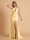 Robe sexy sirène à une épaule longueur au sol robe de soirée de mariée