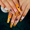 Nail art Halloween Ongles fantômes Fantôme Long