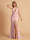 Robe sexy sirène à une épaule longueur au sol robe de soirée de mariée