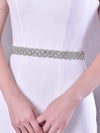 Gorgeous Beaded Luxury Brides Sash For Wedding,S216